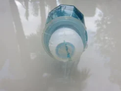 Grande bouteille Empoli, pointe de diamant, Italy, années 60 70