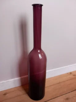 Grande bouteille en verre