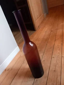 Grande bouteille en verre