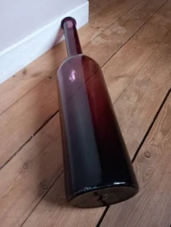 Grande bouteille en verre