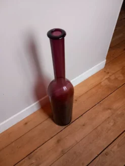 Grande bouteille en verre