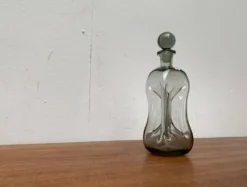 Grande bouteille Kluk Kluk en verre de Holmegaard, années 1970