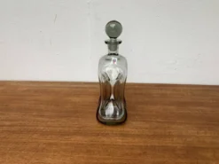Grande bouteille Kluk Kluk en verre de Holmegaard, années 1970