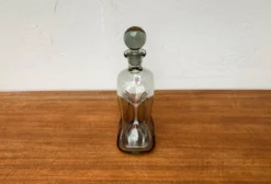 Grande bouteille Kluk Kluk en verre de Holmegaard, années 1970