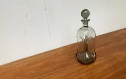 Grande bouteille Kluk Kluk en verre de Holmegaard, années 1970
