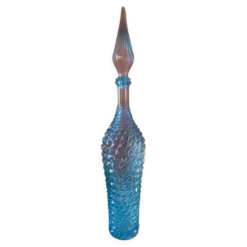 Grande bouteille turquoise