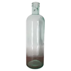 Grande bouteille vintage en verre