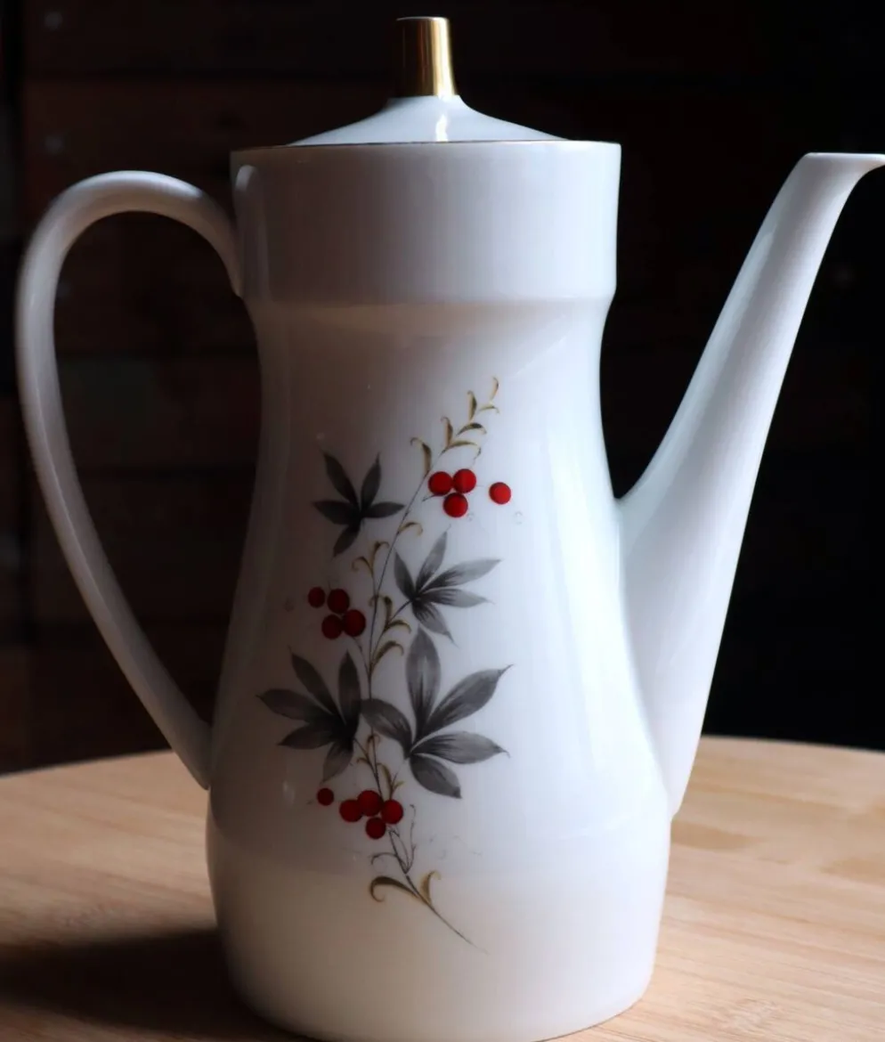 Grande cafetière vintage en porcelaine – Seltmann Weiden Bavaria