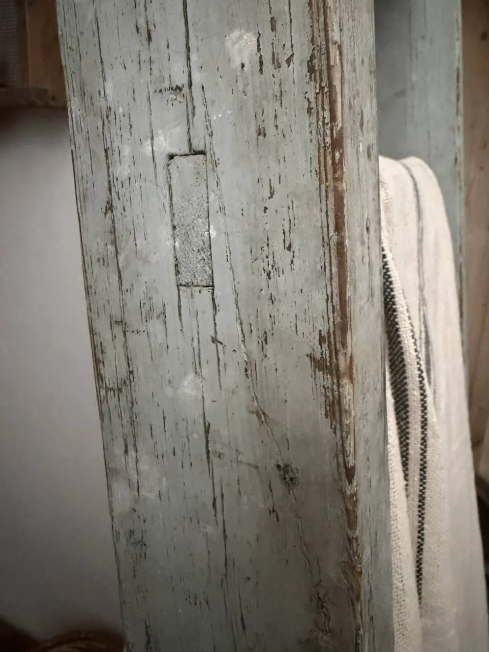 Grande échelle décorative ou porte serviette