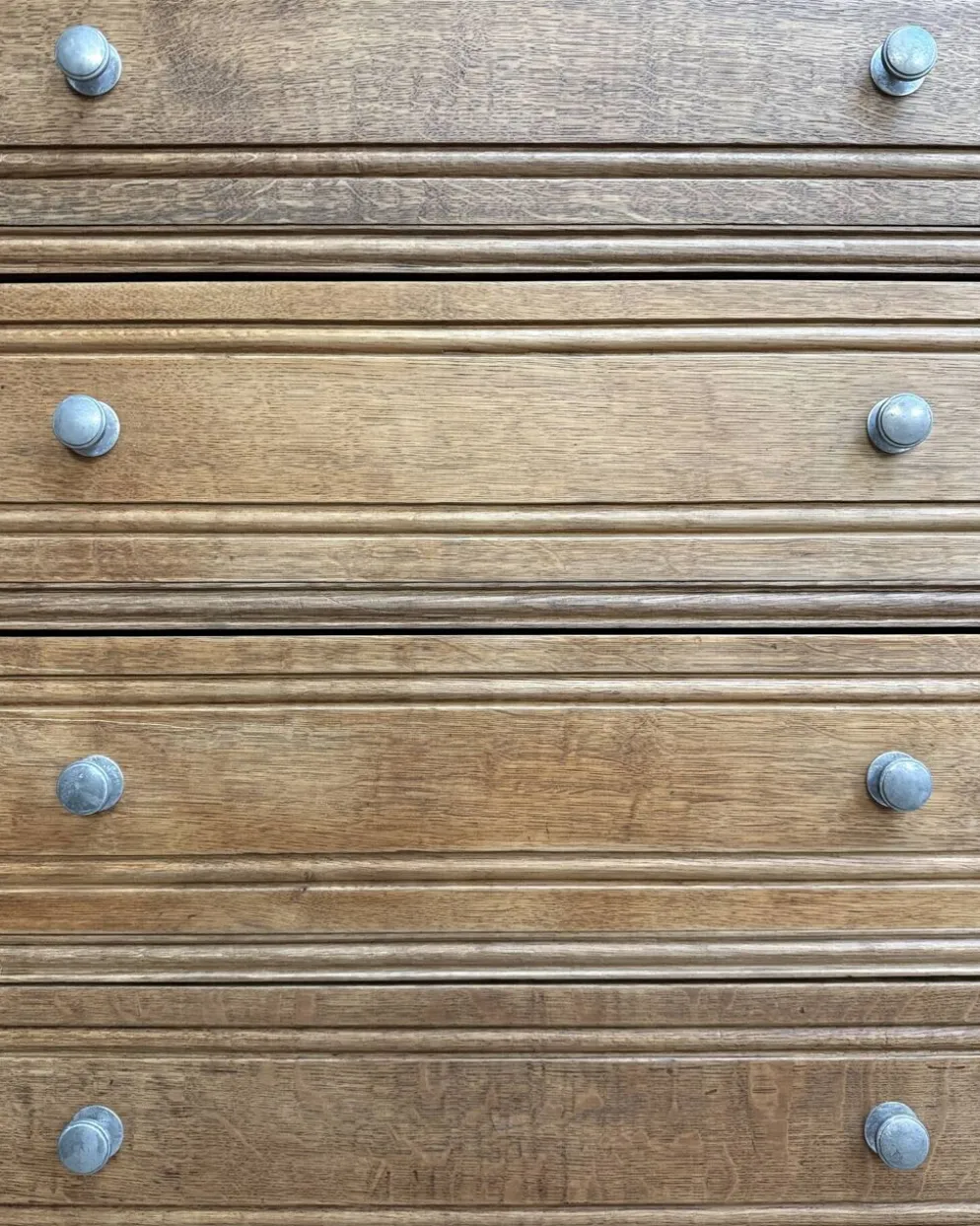 Grande commode Art Déco en chêne (rénovée)