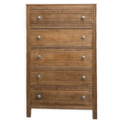 Grande commode Art Déco en chêne (rénovée)