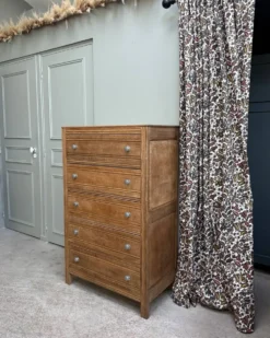 Grande commode Art Déco en chêne (rénovée)