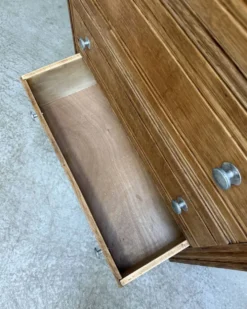 Grande commode Art Déco en chêne (rénovée)