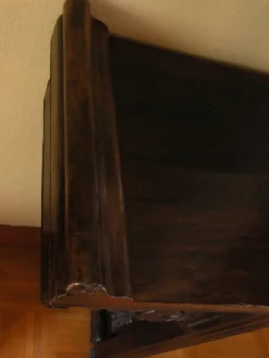 Grande Console chinoise en noyer laqué, XIXe