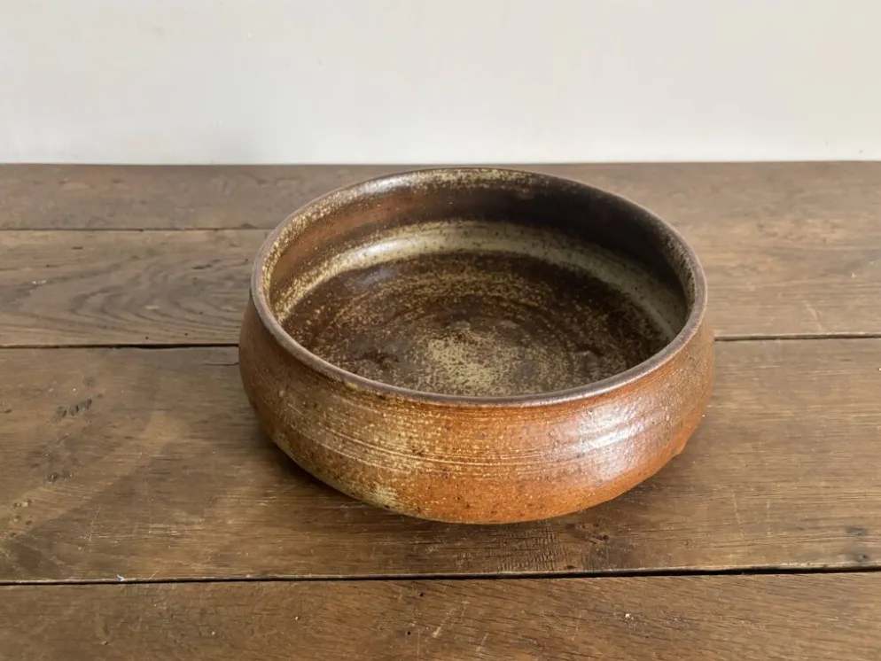 Grande coupe en grès vintage – Jean Tessier – Atelier Le Cep