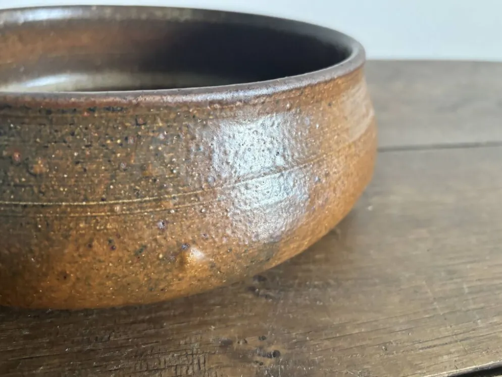 Grande coupe en grès vintage – Jean Tessier – Atelier Le Cep