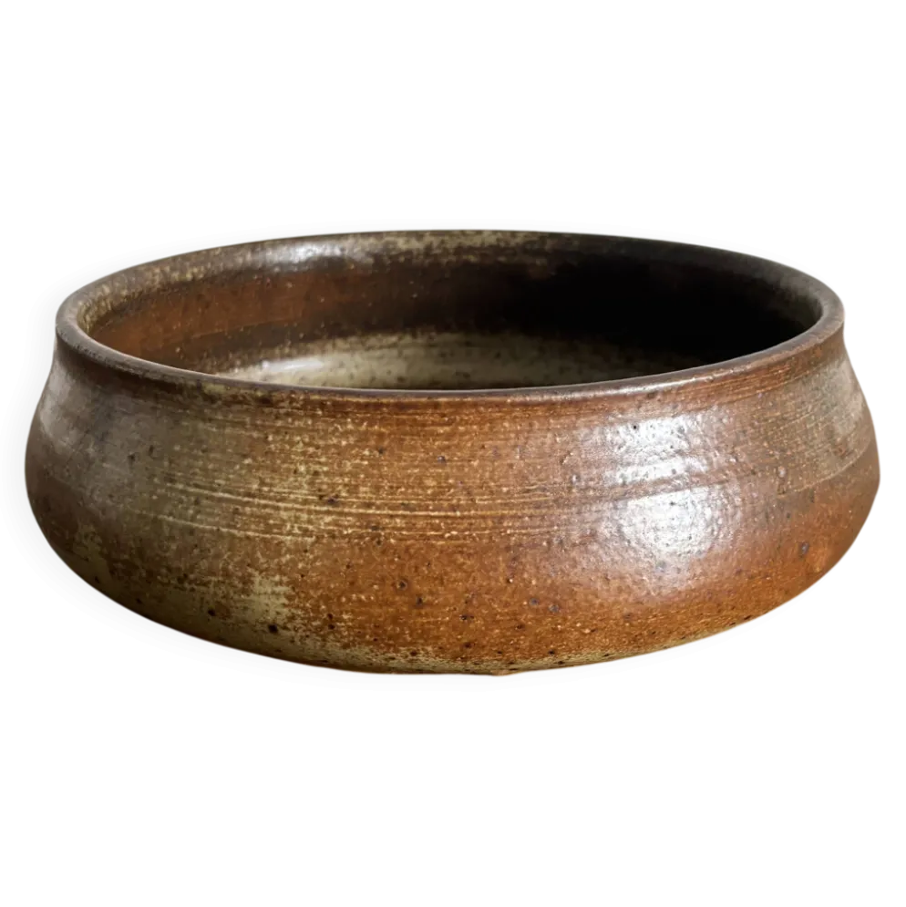 Grande coupe en grès vintage – Jean Tessier – Atelier Le Cep