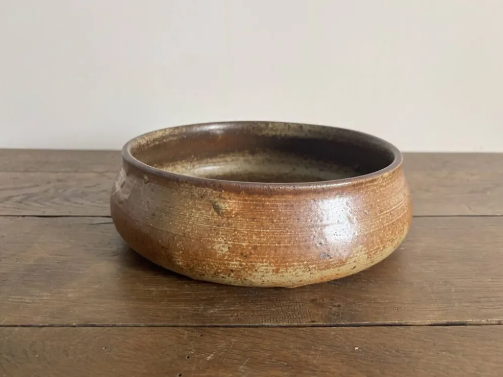 Grande coupe en grès vintage – Jean Tessier – Atelier Le Cep