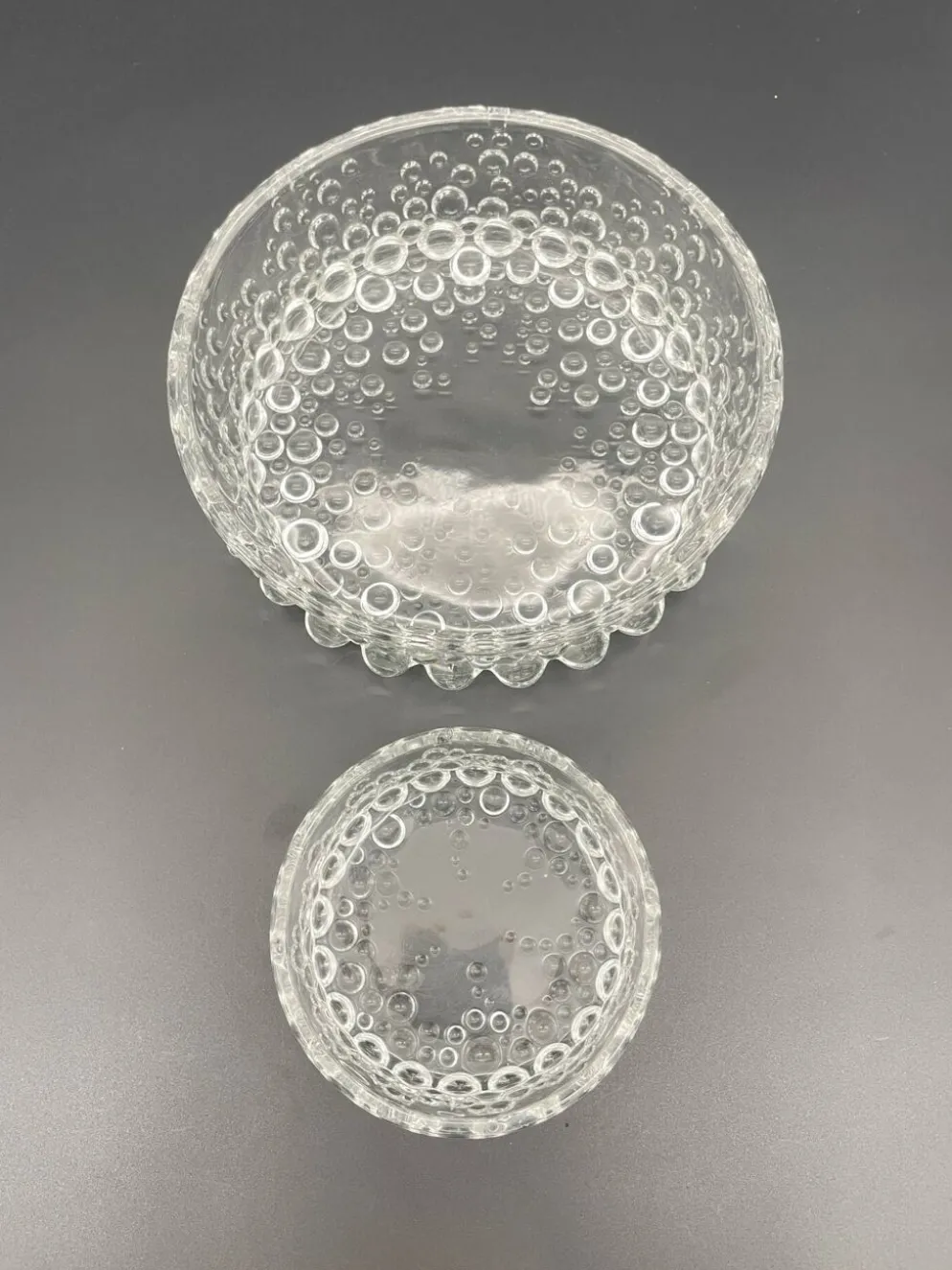 Grande coupe Walther Glas Bolero Bubbles, années 1970