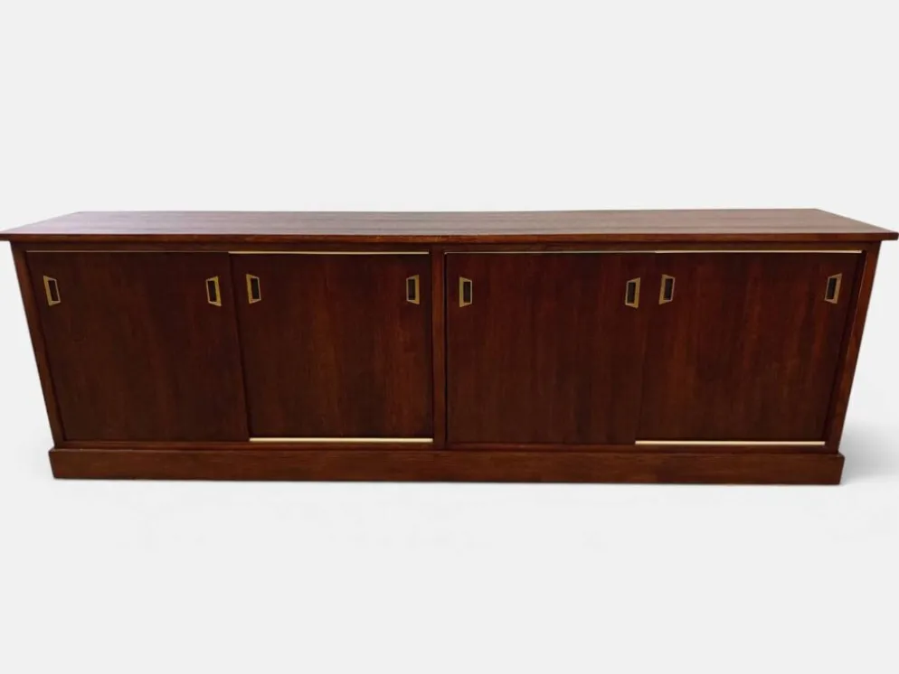 Grande enfilade double-face moderniste en chêne – 250 cm