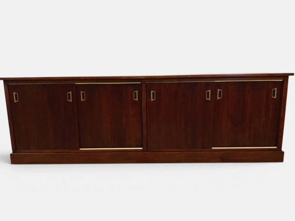 Grande enfilade double-face moderniste en chêne – 250 cm