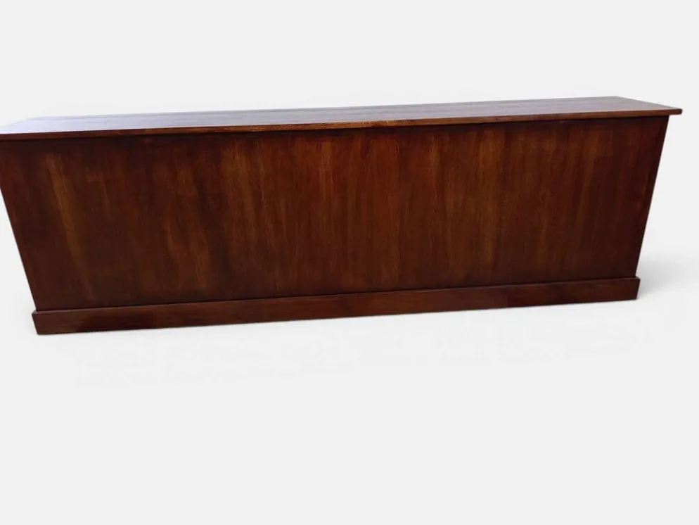 Grande enfilade double-face moderniste en chêne – 250 cm