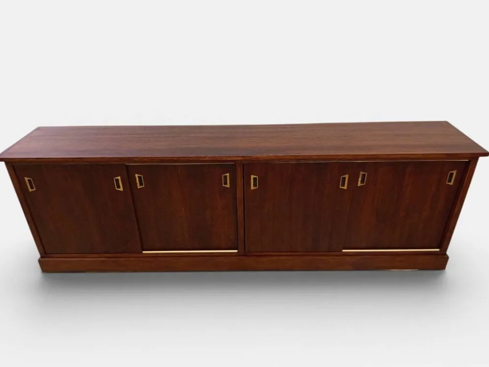 Grande enfilade double-face moderniste en chêne – 250 cm