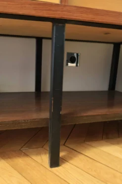 Grande enfilade en placage de palissandre et frêne