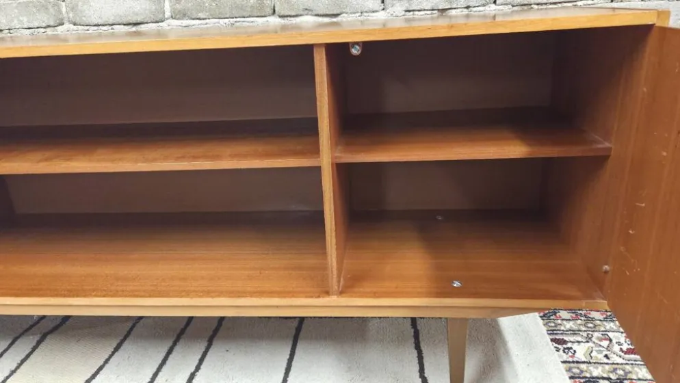 Grande enfilade vintage années 60/70 – 3 tiroirs – design moderniste