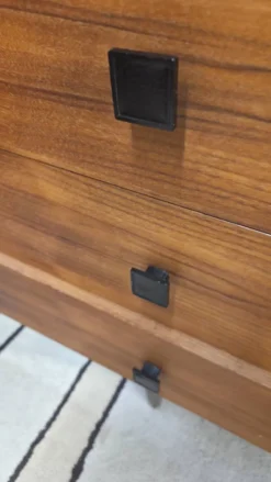 Grande enfilade vintage années 60/70 – 3 tiroirs – design moderniste