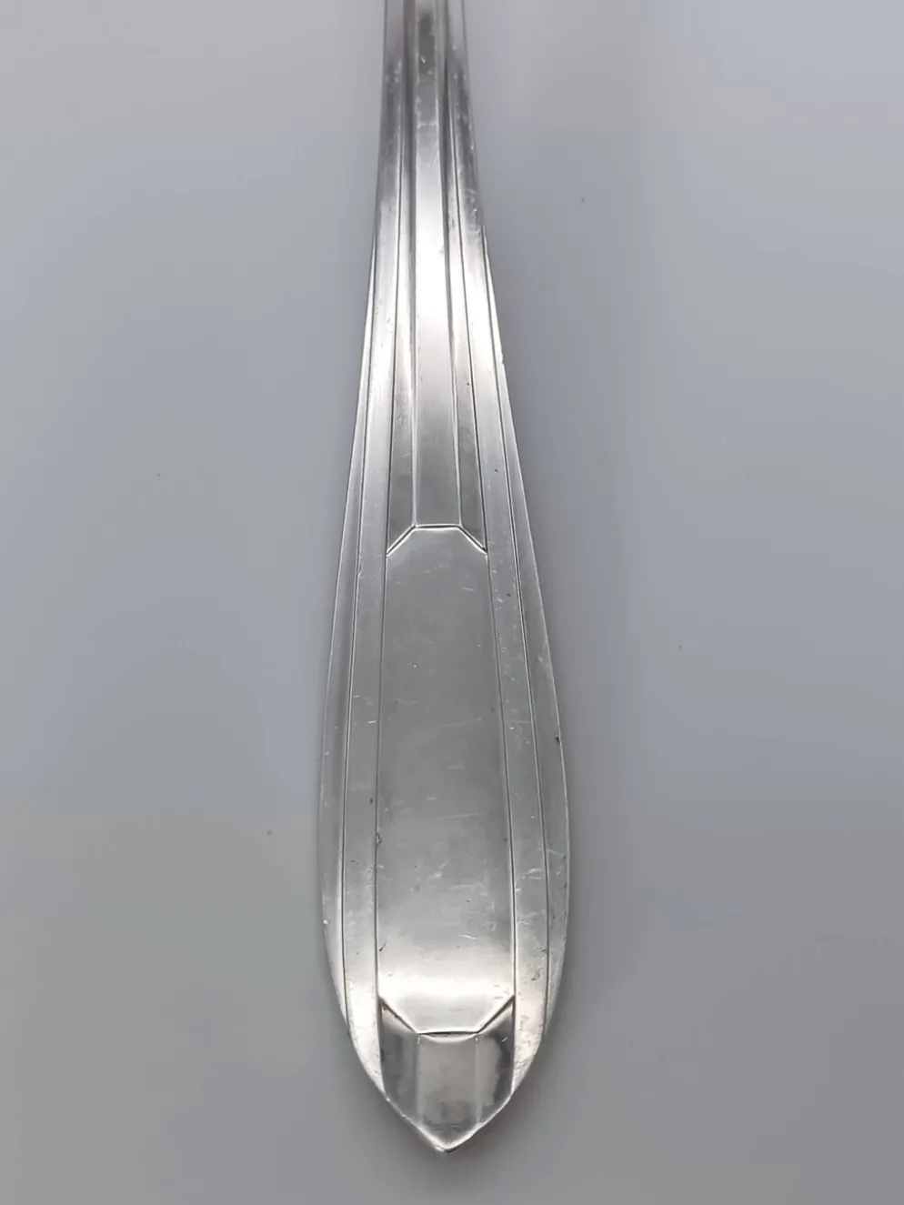 Grande Louche Art Déco Métal Argenté Poinçon Le Mondial service couvert