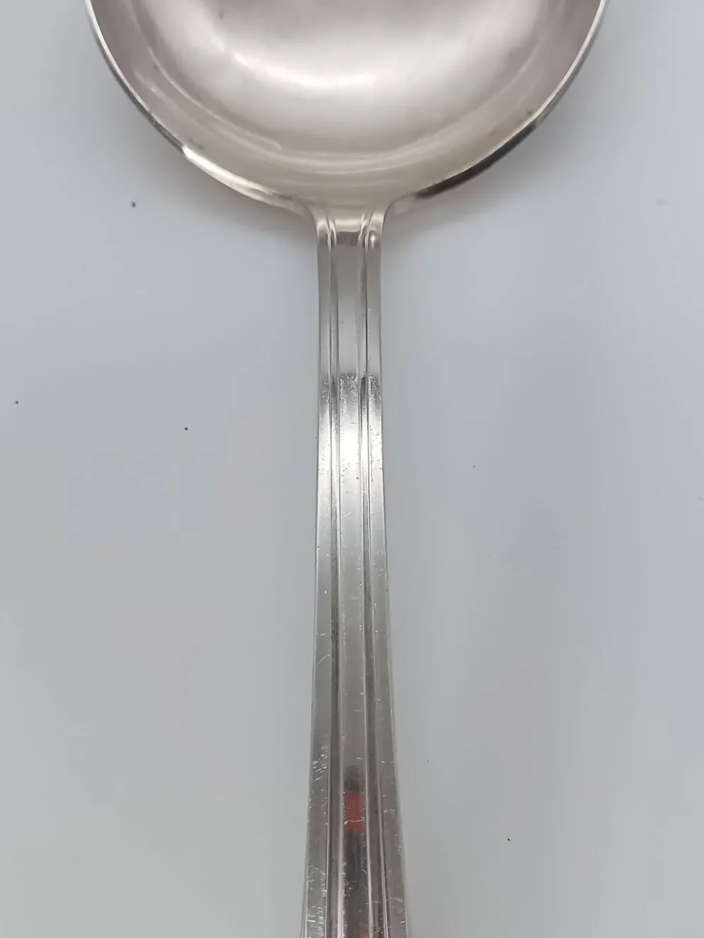 Grande Louche Art Déco Métal Argenté Poinçon Le Mondial service couvert