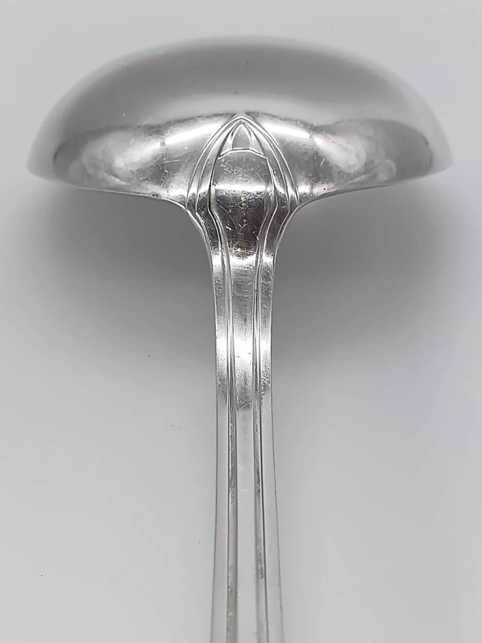 Grande Louche Art Déco Métal Argenté Poinçon Le Mondial service couvert