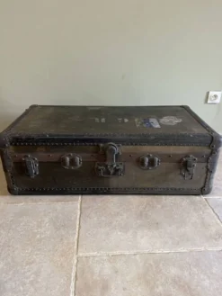 Grande malle de voyage début XXeme