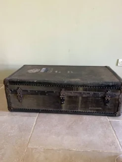 Grande malle de voyage début XXeme