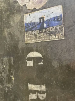 Grande malle de voyage début XXeme