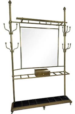 Grande patère 1900 en laiton