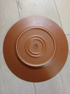 12 grandes assiettes plates Molin / Charolles