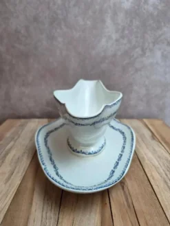 Grande saucière ancienne Gien – Terre de Fer – modèle Dreux
