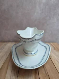 Grande saucière ancienne Gien – Terre de Fer – modèle Dreux