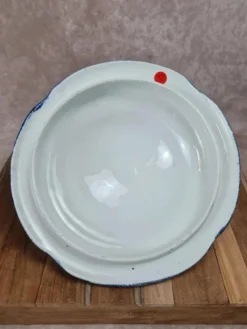 Grande soupière ancienne Creil & Montereau – Modèle Flora
