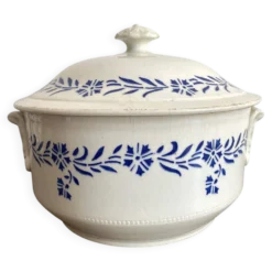 Grande soupière ancienne Sainte Uze