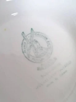 Grande soupière en porcelaine Orchies Moulin des Loups Saint-Amand - Légumier 2,5 litres