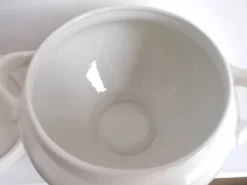Grande soupière en porcelaine Orchies Moulin des Loups Saint-Amand - Légumier 2,5 litres