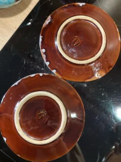 2 grandes tasses déjeuners Vallauris