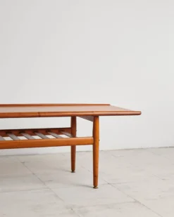 Grande table basse de Grete Jalk, design danois Mid-Century