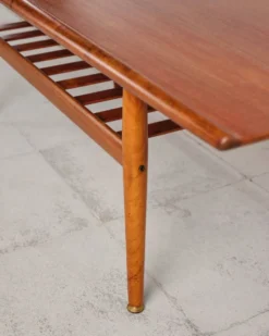 Grande table basse de Grete Jalk, design danois Mid-Century