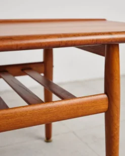 Grande table basse de Grete Jalk, design danois Mid-Century