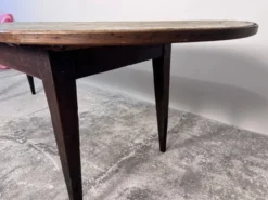 Grande table bistrot ovale dimensions 255 cm