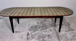 Grande table bistrot ovale dimensions 255 cm